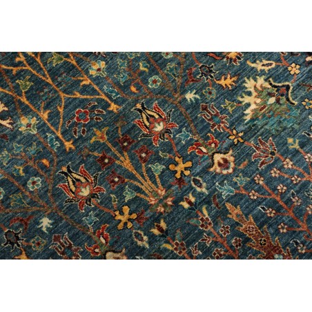 Tappeto Shahi Fine Pakistan azzurro grigio 198x299