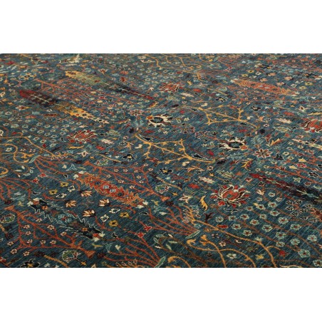 Tappeto Shahi Fine Pakistan azzurro grigio 198x299