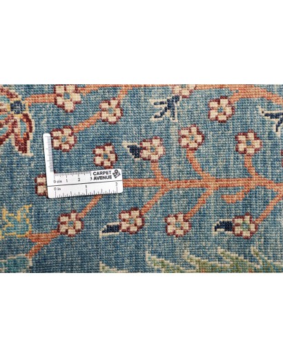 Tappeto Shahi Fine Pakistan azzurro grigio 198x299