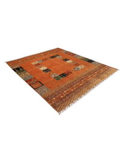 Tappeto Siva Pakistan marrone grigio 209x250