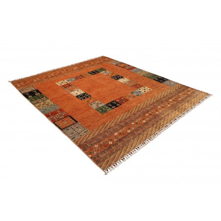 Tappeto Siva Pakistan marrone grigio 209x250