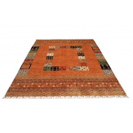 Tappeto Siva Pakistan marrone grigio 209x250