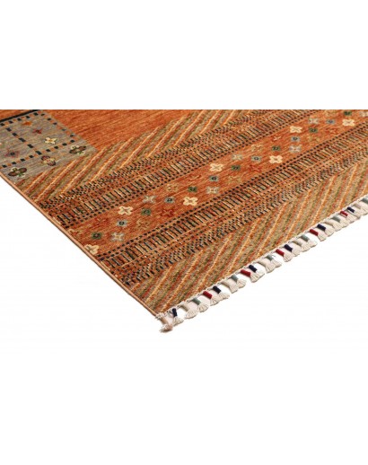 Tappeto Siva Pakistan marrone grigio 209x250