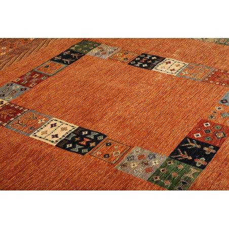 Tappeto Siva Pakistan marrone grigio 209x250