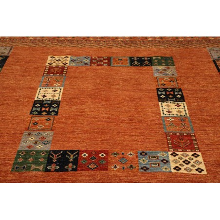 Tappeto Siva Pakistan marrone grigio 209x250