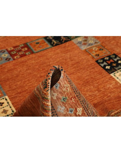 Tappeto Siva Pakistan marrone grigio 209x250