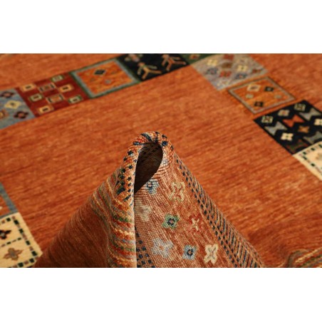 Tappeto Siva Pakistan marrone grigio 209x250