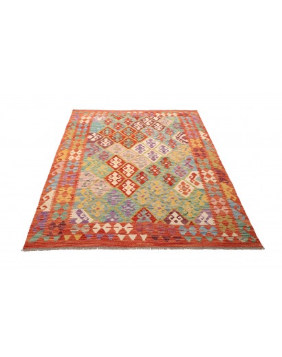 Tappeto Kilim Afghanistan marrone 150x193