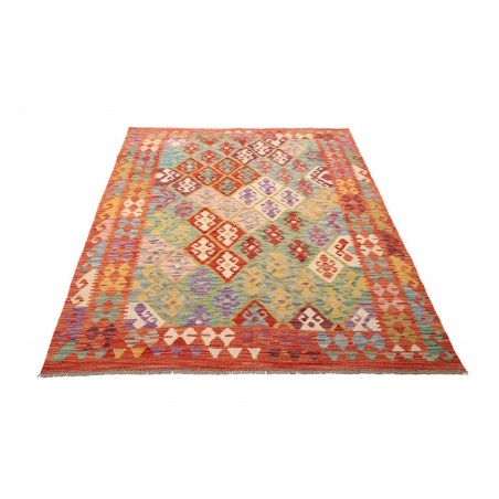 Tappeto Kilim Afghanistan marrone 150x193