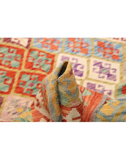 Tappeto Kilim Afghanistan marrone 150x193