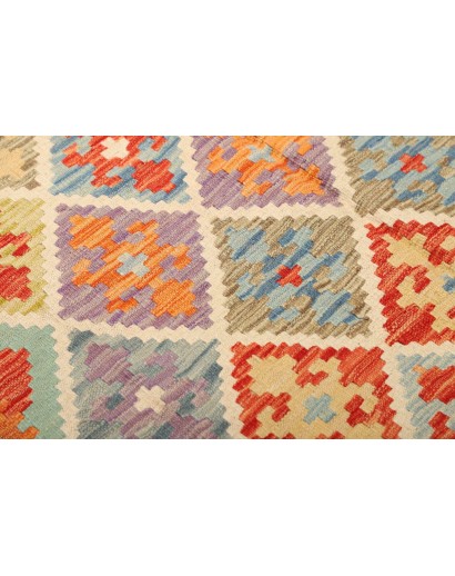 Tappeto Kilim Afghanistan marrone beige 148x205