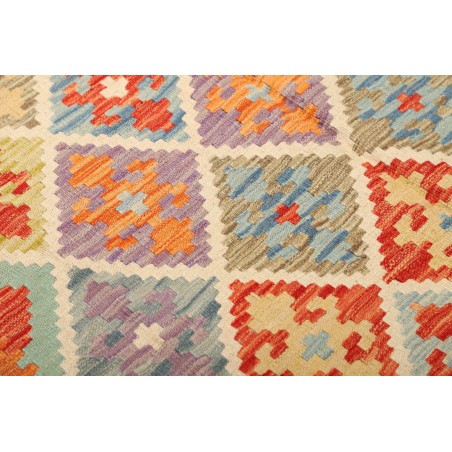 Tappeto Kilim Afghanistan marrone beige 148x205