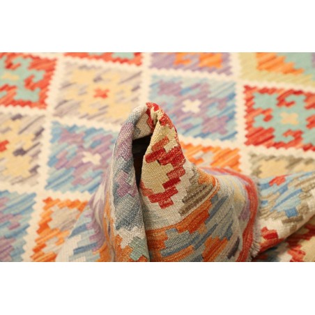 Tappeto Kilim Afghanistan marrone beige 148x205