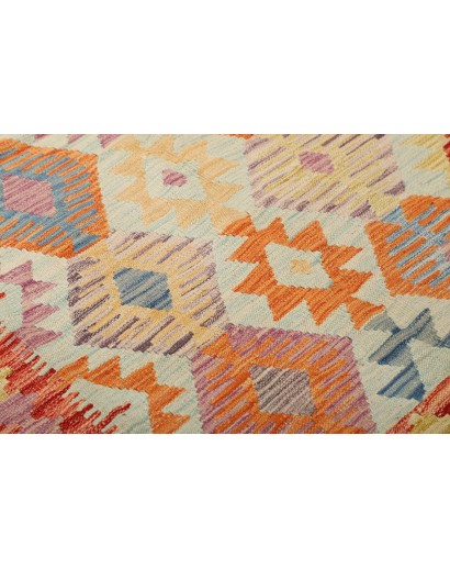 Tappeto Kilim Afghanistan marrone 148x192