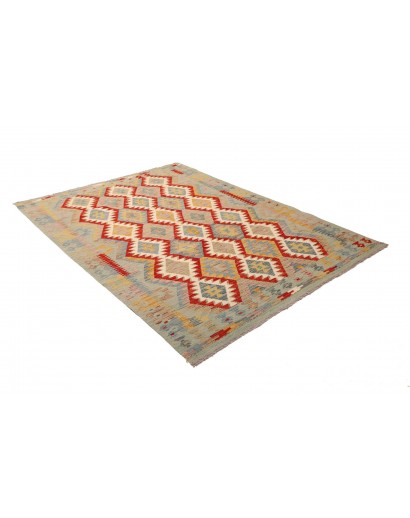 Tappeto Kilim Afghanistan marrone 150x201