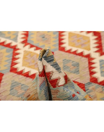 Tappeto Kilim Afghanistan marrone 150x201
