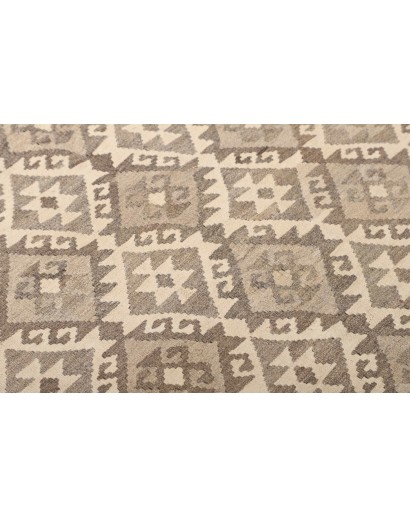 Tappeto Kilim Afghanistan azzurro bianco 149x210