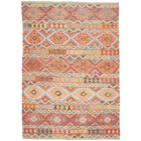 Tappeto Kilim Afghanistan marrone 175x252