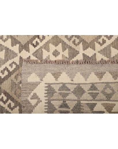 Tappeto Kilim Afghanistan azzurro bianco 149x210