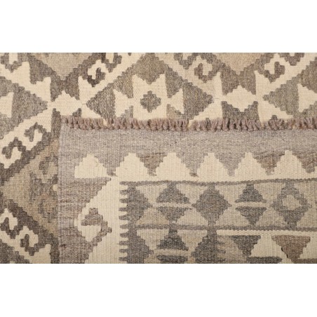 Tappeto Kilim Afghanistan azzurro bianco 149x210