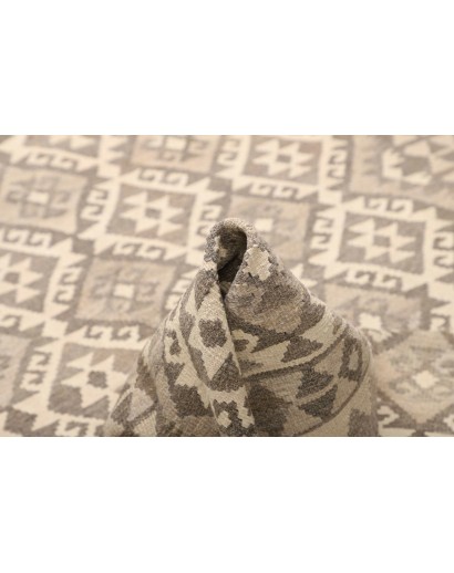 Tappeto Kilim Afghanistan azzurro bianco 149x210