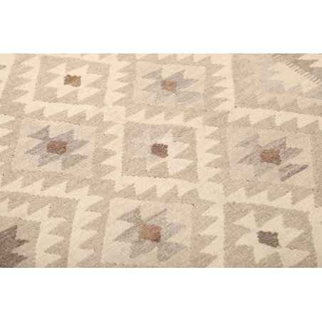 Tappeto Kilim Afghanistan marrone beige 164x201