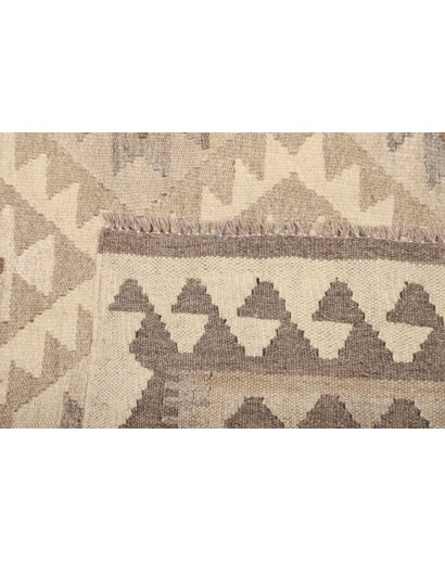 Tappeto Kilim Afghanistan marrone beige 164x201