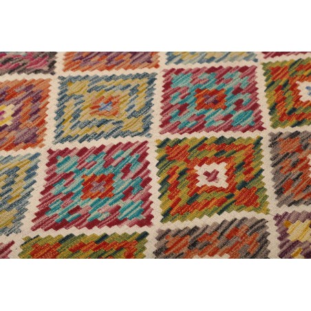 Tappeto Kilim Afghanistan marrone 146x186