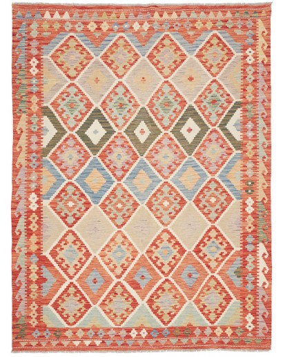 Tappeto Kilim Afghanistan marrone 179x237