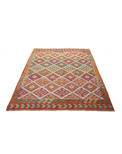 Tappeto Kilim Afghanistan marrone 149x194