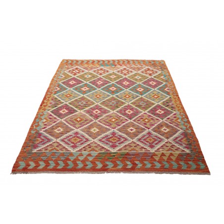 Tappeto Kilim Afghanistan marrone 149x194
