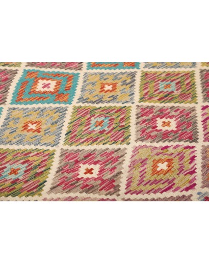 Tappeto Kilim Afghanistan marrone 149x194