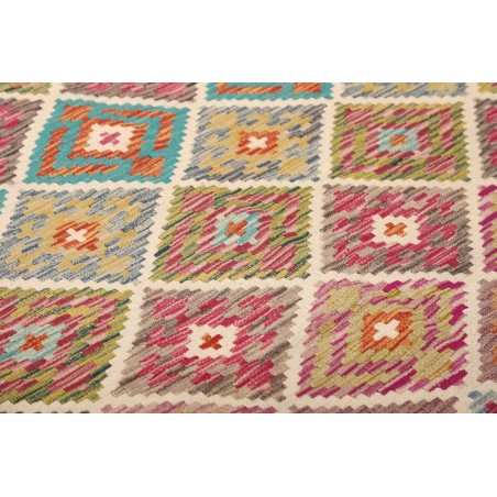 Tappeto Kilim Afghanistan marrone 149x194