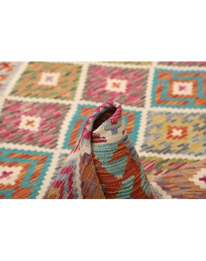 Tappeto Kilim Afghanistan marrone 149x194