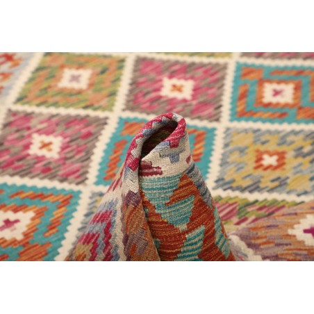 Tappeto Kilim Afghanistan marrone 149x194