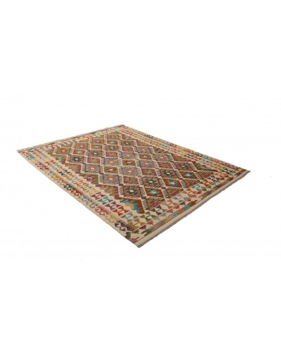 Tappeto Kilim Afghanistan marrone 150x196