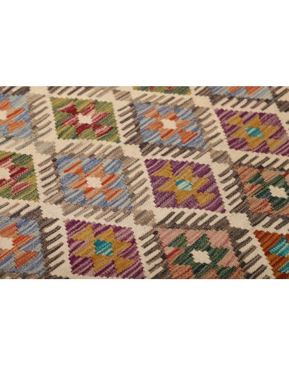 Tappeto Kilim Afghanistan marrone 150x196
