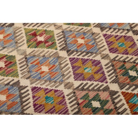 Tappeto Kilim Afghanistan marrone 150x196