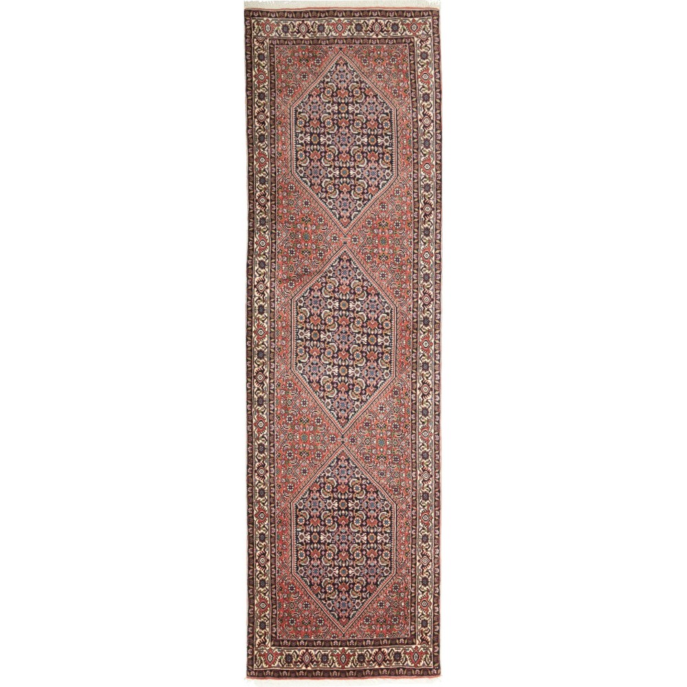 Tappeto Bidjar Persia azzurro marrone 72x251 Tappeto Bidjar Persia azzurro marrone 72x251