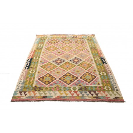 Tappeto Kilim Afghanistan marrone 155x200