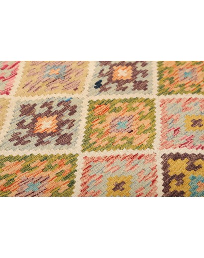 Tappeto Kilim Afghanistan marrone 155x200