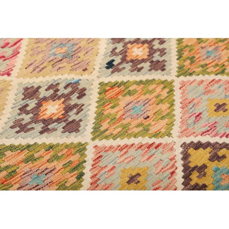 Tappeto Kilim Afghanistan marrone 155x200