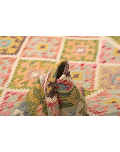 Tappeto Kilim Afghanistan marrone 155x200