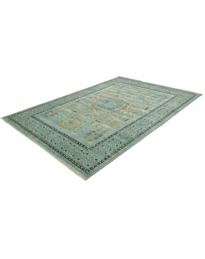 Tappeto Mamlouk Pakistan bianco grigio 207x294