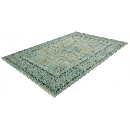 Tappeto Mamlouk Pakistan bianco grigio 207x294