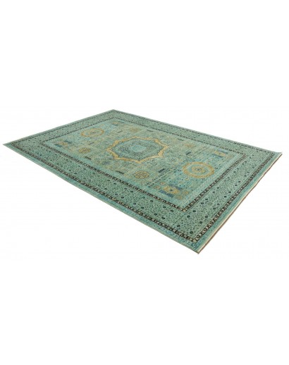 Tappeto Mamlouk Pakistan bianco grigio 207x294