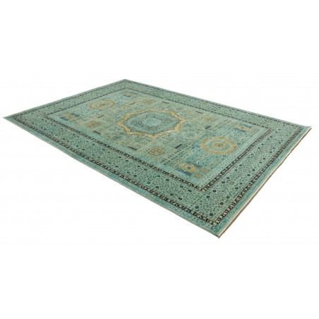 Tappeto Mamlouk Pakistan bianco grigio 207x294