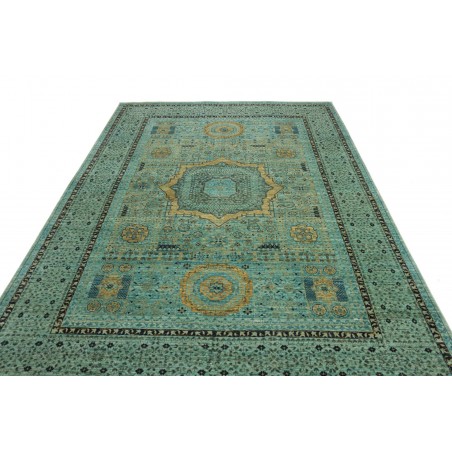 Tappeto Mamlouk Pakistan bianco grigio 207x294