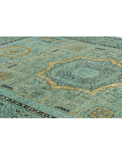Tappeto Mamlouk Pakistan bianco grigio 207x294