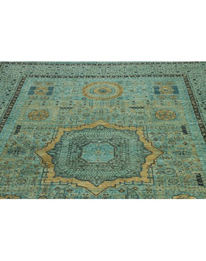 Tappeto Mamlouk Pakistan bianco grigio 207x294